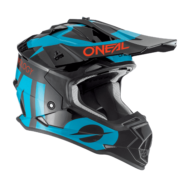 ONeal 2 Series RL Slick Motocross Helmet Blue MX Enduro Off Road Atv O Neal 