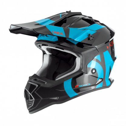 Oneal 2 Series RL Slick Motocross Helmet Blue
