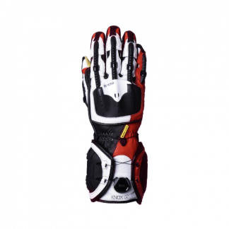 Knox Handroid MK4 Motorcycle Gloves Red