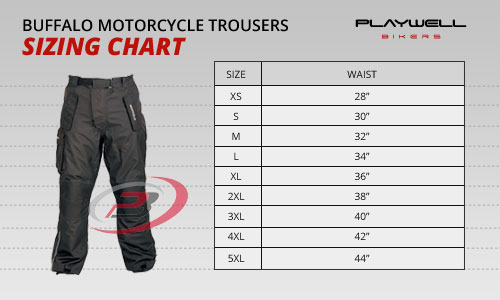 BUFFALO PACIFIC MOTORCYCLE TROUSERS
