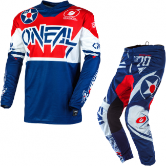 ONeal Element Warhawk 2020 Motocross Kit Blue