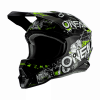 Oneal 3 Series Attack 2.0 Motocross Helmet Black