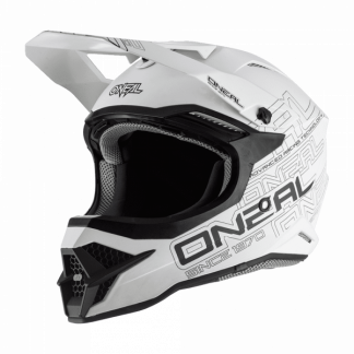 Oneal 3 Series Flat 2.0 Motocross Helmet Matt White
