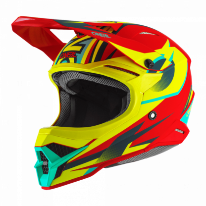 Oneal 3 Series Riff 2.0 Motocross Helmet Yellow