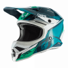 Oneal 3 Series Stardust Motocross Helmet Teal