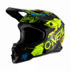 Oneal 3 Series Villian 2.0 Motocross Helmet Yellow