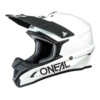 ONeal 1 Series Solid Motocross Helmet White