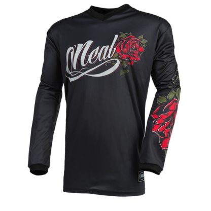 ONeal Element Roses 2021 Motocross Jersey Black