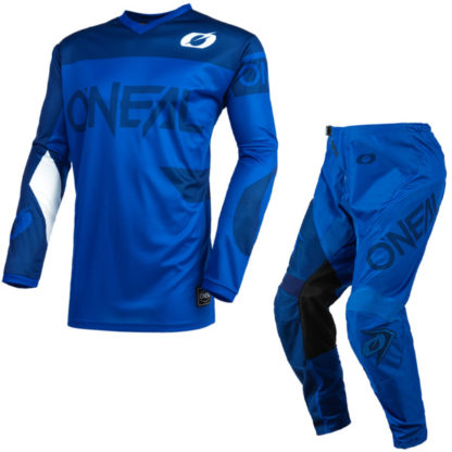 ONeal Element Racewear 2021 Motocross Kit Blue