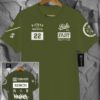 Ride Rich GP T Shirt Army Green