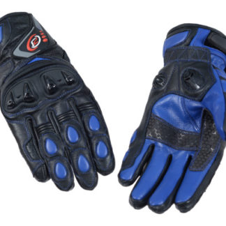 PB Dell Motorcycle Gloves Knox SPS Blue