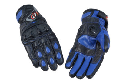 PB Dell Motorcycle Gloves Knox SPS Blue