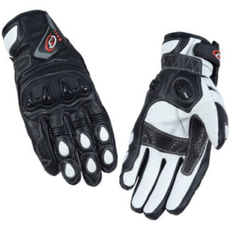 PB Dell Motorcycle Gloves Knox SPS White