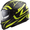 LS2 FF320 Stream Evo Motorcycle Helmet Jink Matt Black Yellow
