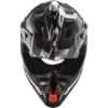 LS2 MX700 Subverter Arched Motorcycle Helmet Black Silver Titanium-2