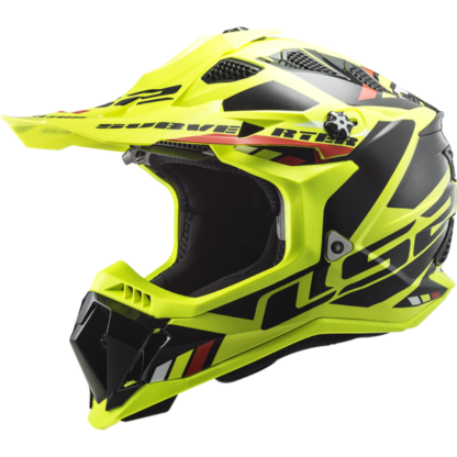 LS2 MX700 Subverter Stomp Motorcycle Helmet H-V Yellow Black-1