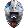 LS2 MX701 C Explorer Frontier Motorcycle Helmet Gloss Black Blue-2