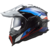 LS2 MX701 C Explorer Frontier Motorcycle Helmet Gloss Black Blue-3