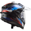 LS2 MX701 C Explorer Frontier Motorcycle Helmet Gloss Black Blue-4