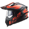 LS2 MX701 Explorer Alter Motorcycle Helmet Matt Black Fluo Orange-3
