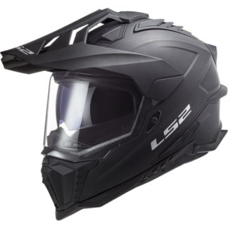 LS2 MX701 Explorer Solid Motorcycle Helmet Matt Black-1