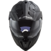 LS2 MX701 Explorer Solid Motorcycle Helmet Matt Black-2