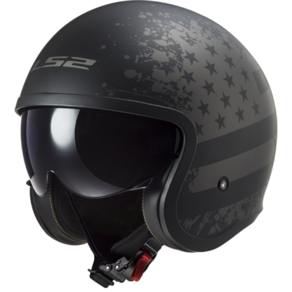 LS2-OF599-Spitfire-Motorcycle-Helmet-Black-Flag-1