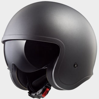 LS2-OF599-Spitfire-Single-Mono-Motorcycle-Helmet-Matt-Titanium-1